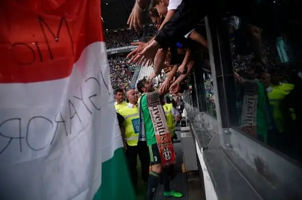 Il 40enne portiere ha disputato contro il Verona la sua ultima partita da juventino.