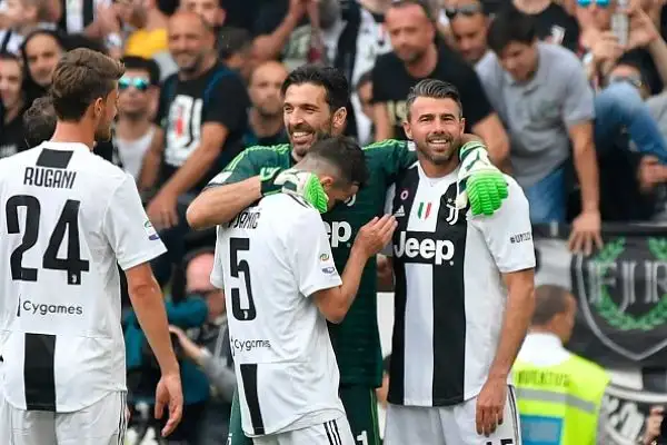 Il 40enne portiere ha disputato contro il Verona la sua ultima partita da juventino.