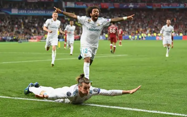 Una splendida rovesciata di Bale e due papere dello sciagurato Karius hanno messo ko il Liverpool di Klopp.