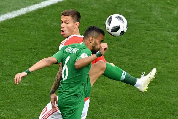La Russia travolge l'Arabia Saudita per 5-0, frutto delle reti di Gazinski, Cheryshev (doppietta), Dzyuba e Golovin. Prova convincente per l'obiettivo della Juve.