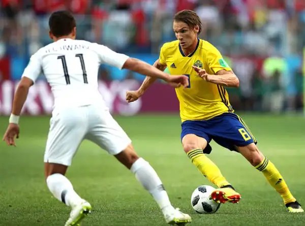 Gli scandinavi si impongono di misura per 1-0 contro la Corea del Sud, stesa da Granqvist, a segno su un calcio di rigore assegnato dal Var.