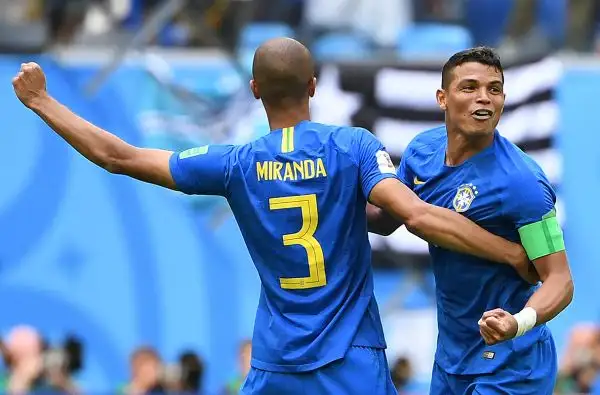 Thiago Silva ha indossato la fascia nelle partite con Costa Rica, alla seconda giornata dei Mondiali, e Messico, ottavi di finale