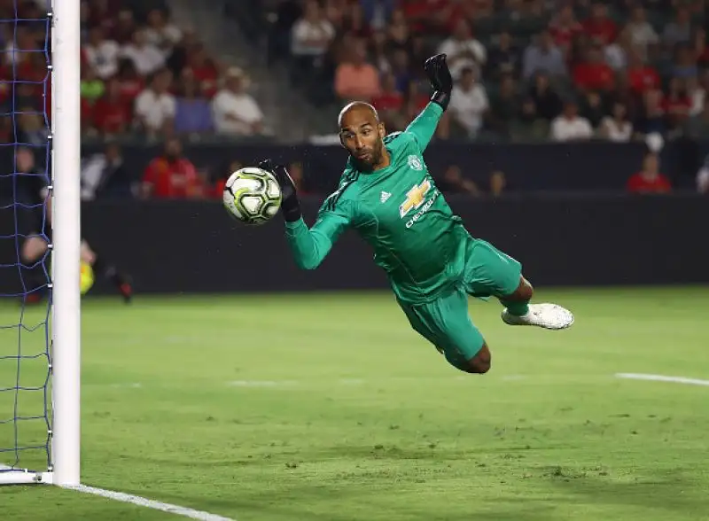 Il Milan disputa una buona gara, a Los Angeles, contro il Manchester United