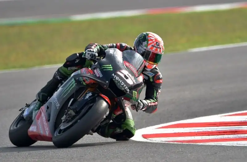 Alle spalle delle due Ducati la Yamaha di Vinales, poi Dovizioso e Marquez, settimo Valentino Rossi.