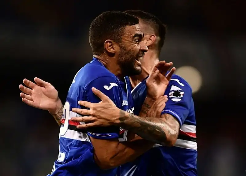 Un bolide di Defrel porta in vantaggio i padroni di casa, poi ancora Defrel per il raddoppio e infine Quagliarella nella ripresa chiude i conti con un gran gol.