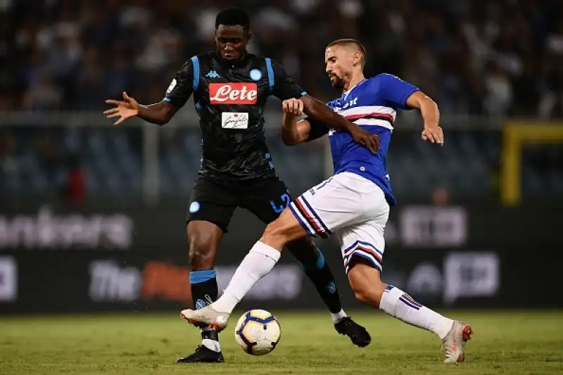 Un bolide di Defrel porta in vantaggio i padroni di casa, poi ancora Defrel per il raddoppio e infine Quagliarella nella ripresa chiude i conti con un gran gol.