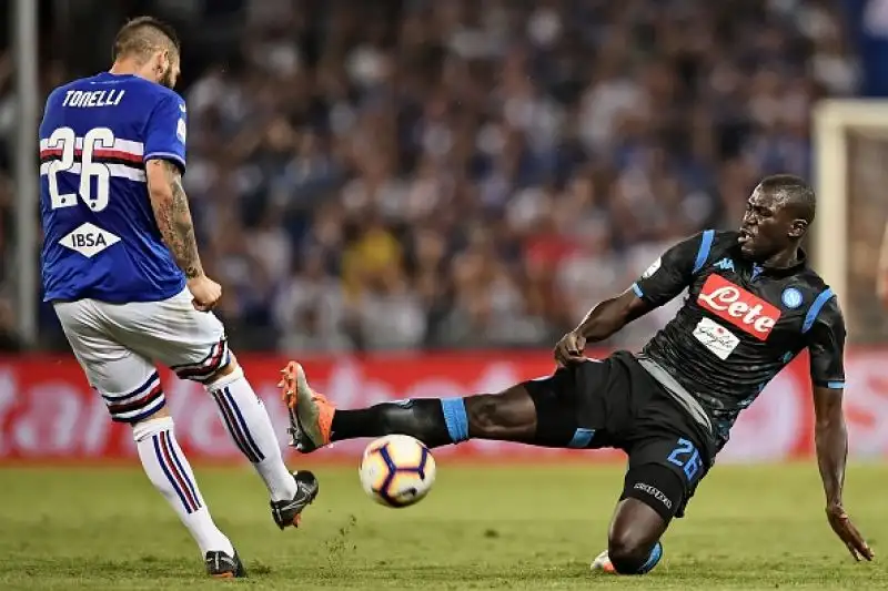 Un bolide di Defrel porta in vantaggio i padroni di casa, poi ancora Defrel per il raddoppio e infine Quagliarella nella ripresa chiude i conti con un gran gol.