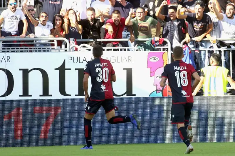 I sardi vanno sul 2-0 con Pavoletti e Castro, i clivensi accorciano con Stepinski.