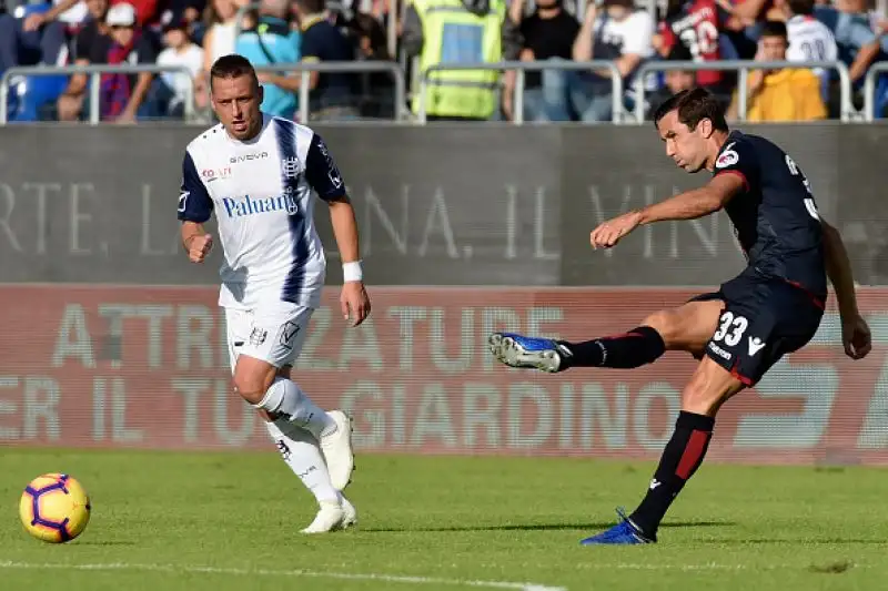 I sardi vanno sul 2-0 con Pavoletti e Castro, i clivensi accorciano con Stepinski.