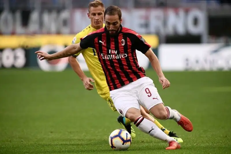 Una doppietta dell'argentino nel primo tempo indirizza la gara di Milano. Nella ripresa la chiude Bonaventura prima del gol della bandiera del bomber clivense.