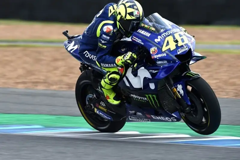 Sul podio ocn il Campione del Mondo e il Ducatista anche Maverick Vinales. Quarto Valentino Rossi.