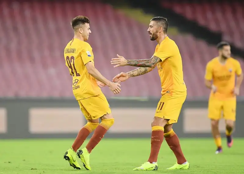 Al vantaggio iniziale della squadra di Di Francesco con El Shaarawy risponde Mertend allo scadere.