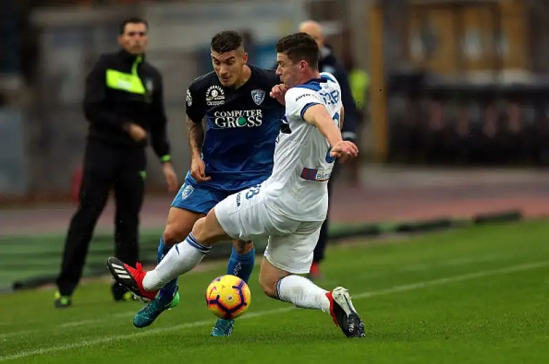 I toscani, tenaci, fermano a 4 la serie di vittorie consecutive della squadra di Gasperini.