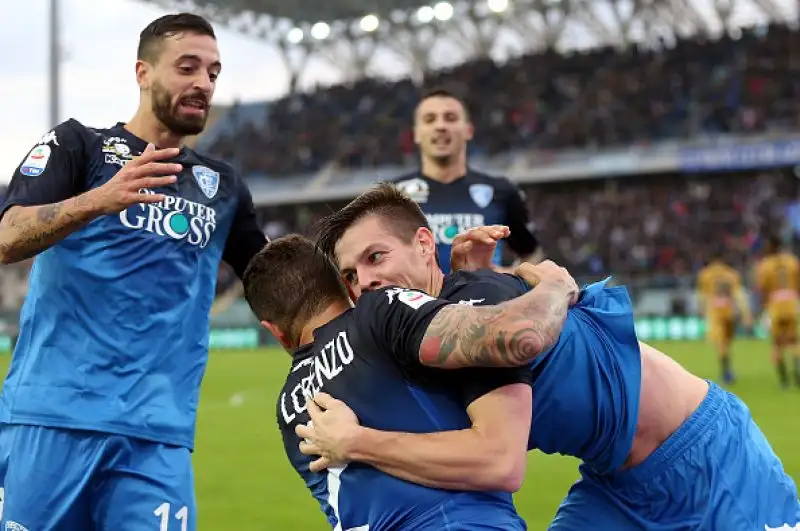 Per l'Empoli in gol Zajic e il solito Caputo, Pussetto ha accorciato le distanze per i bianconeri dopo che De Pol aveva sbagliato un rigore.