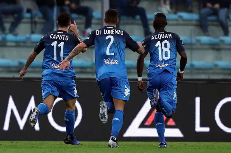 Per l'Empoli in gol Zajic e il solito Caputo, Pussetto ha accorciato le distanze per i bianconeri dopo che De Pol aveva sbagliato un rigore.