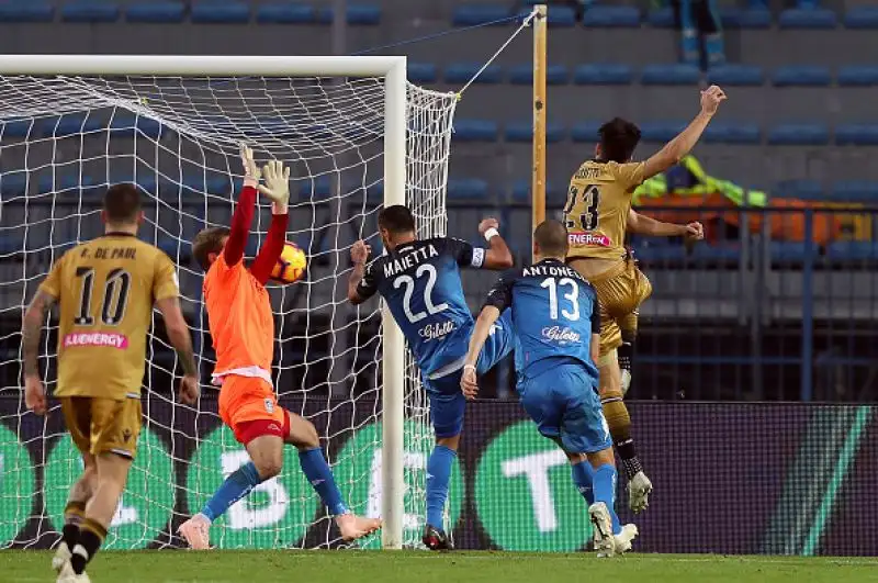 Per l'Empoli in gol Zajic e il solito Caputo, Pussetto ha accorciato le distanze per i bianconeri dopo che De Pol aveva sbagliato un rigore.