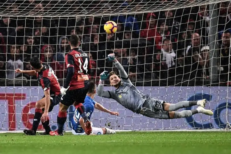 Poco da rimproverare al Genoa, calato però alla distanza come contro il Milan, complice anche le condizioni del campo, e ancora punito nel finale.
