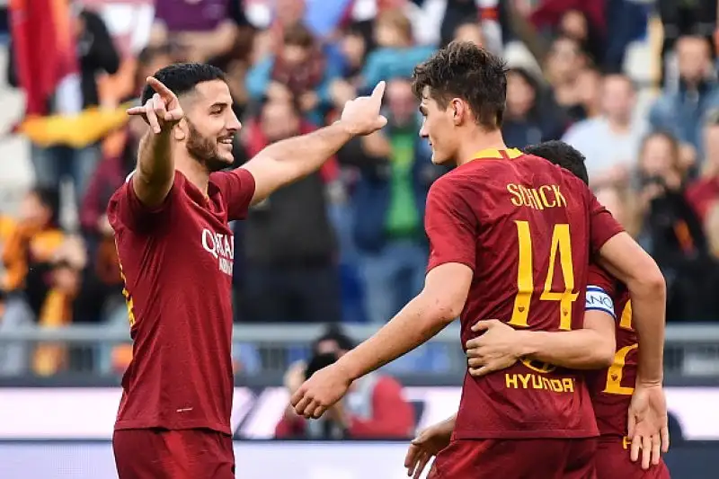 Per la squadra di Di Francesco in gol Juan Jesus, Schick e due volte El Shaarawy, di Defrel la rete degli ospiti.