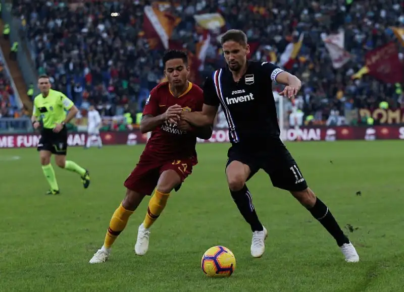 Per la squadra di Di Francesco in gol Juan Jesus, Schick e due volte El Shaarawy, di Defrel la rete degli ospiti.