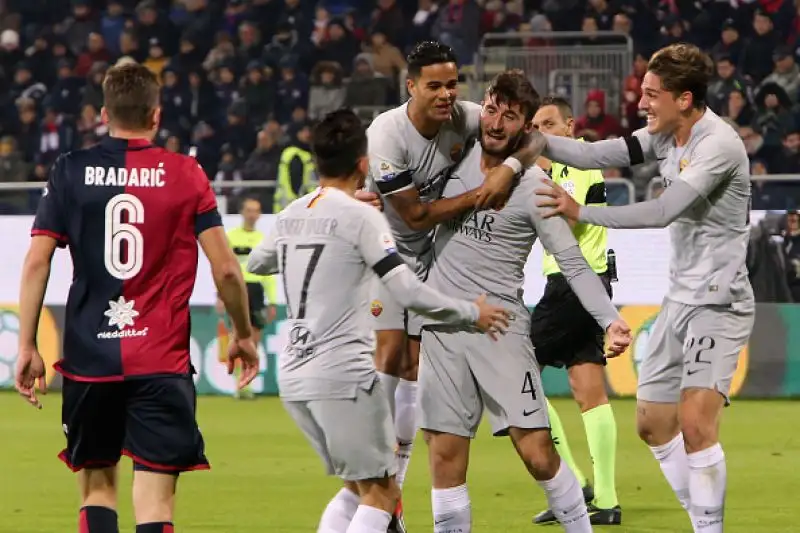 Ai gol di Cristante e Kolarov rispondono Ionita e Sau, espulsi Maran, Ceppitelli e Srna nel finale!