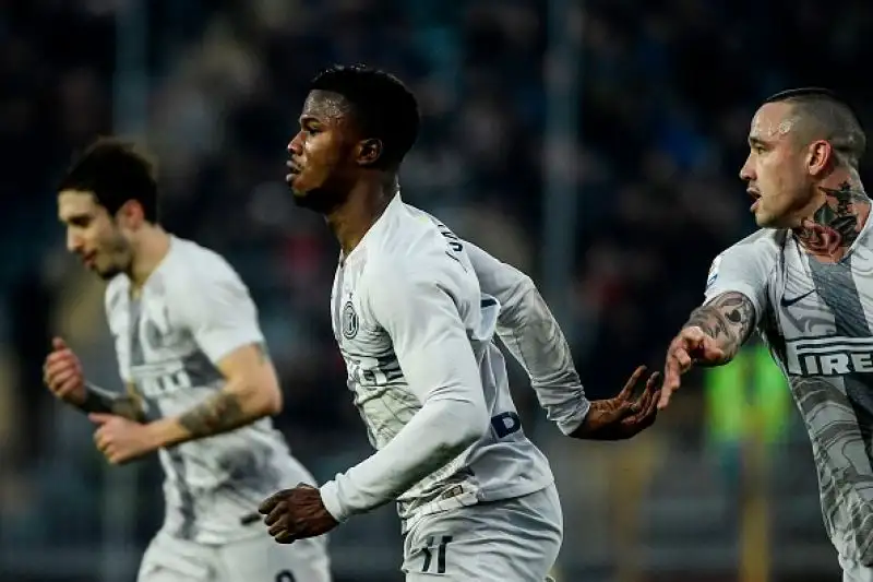 Una rasoiata di Keita Balde a al 72' regala i tre punti ai nerazzurri.
