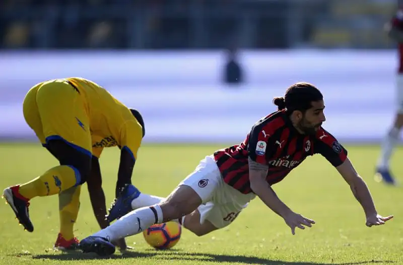 Ancora una partita senza reti per il Milan, fermato sullo 0-0 a Frosinone nell'anticipo delle 12.30 della diciottesima giornata di A.