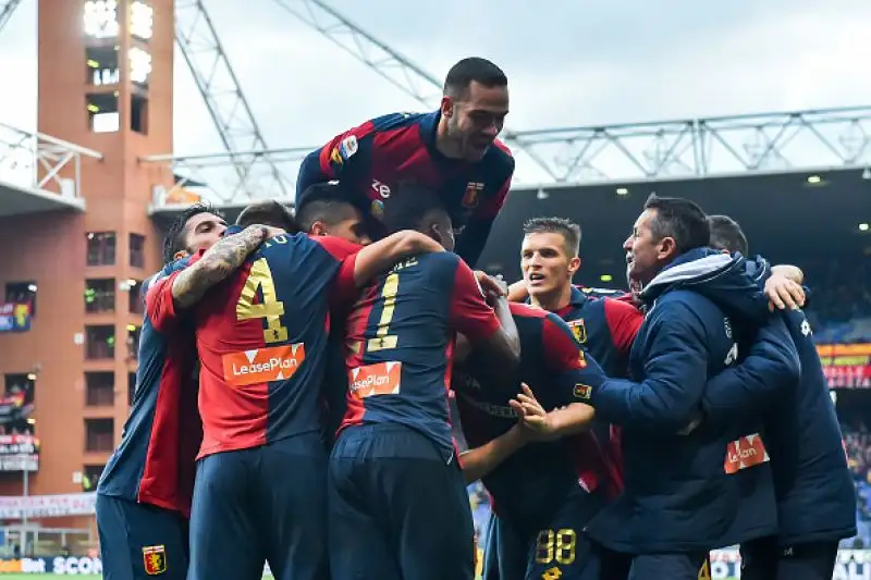Per i grifoni in gol Lazovic e Piatek oltre all'autorete di Toloi, rigore di Zapata per i bergamaschi.