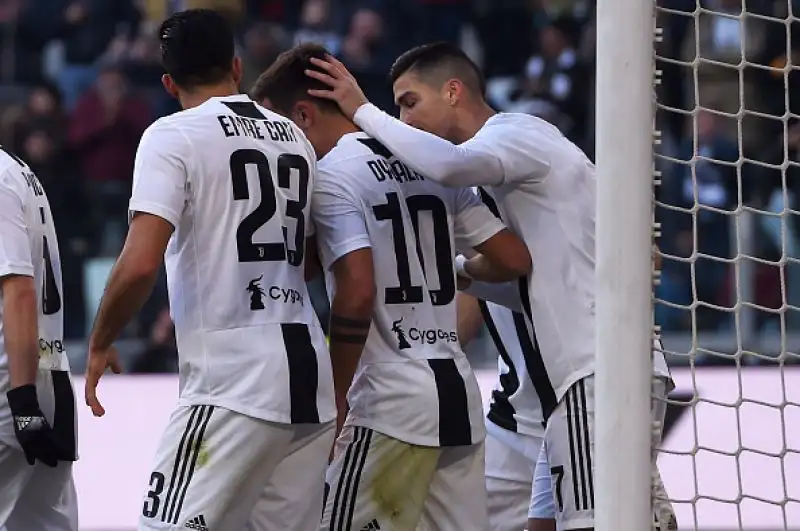 Doppietta di Cristiano Ronaldo per la squadra di Allegri, il solito Quagliarella in gol su rigore per gli ospiti.
