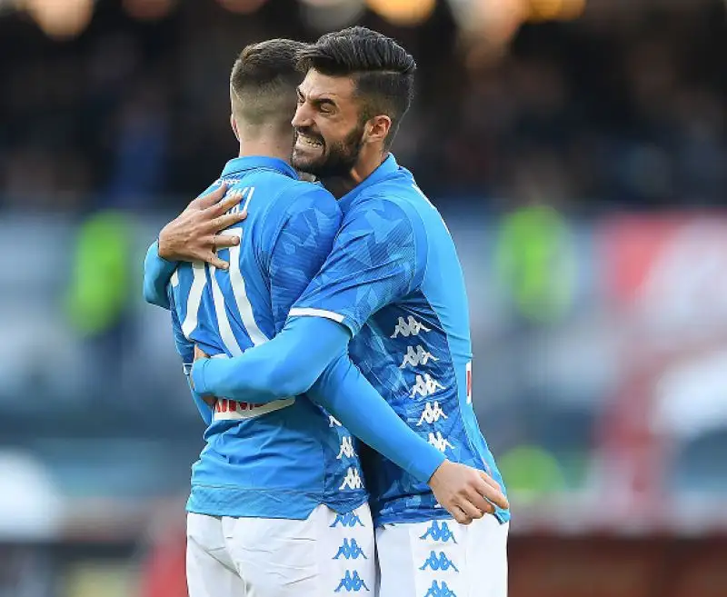 La squadra di Longo non è riuscita a creare nessuna occasione, per la squadra di Ancelotti in gol Zielinski, Ounas e due volte Milik.