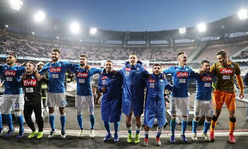 La squadra di Longo non è riuscita a creare nessuna occasione, per la squadra di Ancelotti in gol Zielinski, Ounas e due volte Milik.
