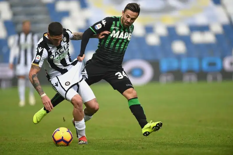 Finisce in parità la sfida del Mapei Stadium tra Sassuolo e Udinese