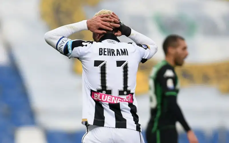 Finisce in parità la sfida del Mapei Stadium tra Sassuolo e Udinese