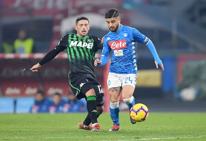 Buona prova dell'attaccante polacco del Napoli Milik autore di un gol e di un assist per il raddoppio di Fabian Ruiz.