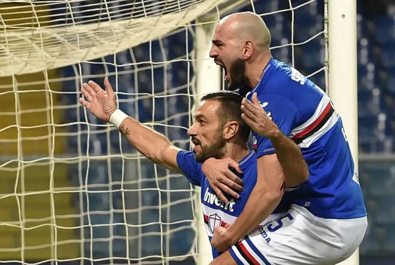 Quagliarella vola da solo in testa alla classifica marcatori ed eguaglia lo storico record di Batistuta andando a segno per l'undicesima volta consecutiva.