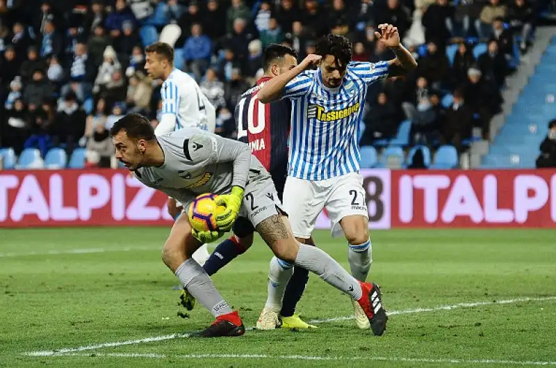 Sfida salvezza tra Spal e Bologna: un gol per tempo, a Palacio replica Kurtic.