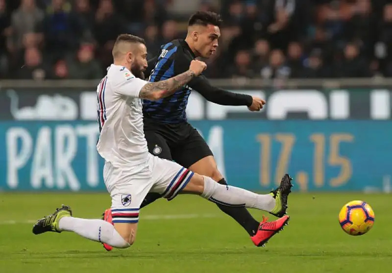 I nerazzurri superano la Sampdoria sotto gli occhi del bomber "ribelle".