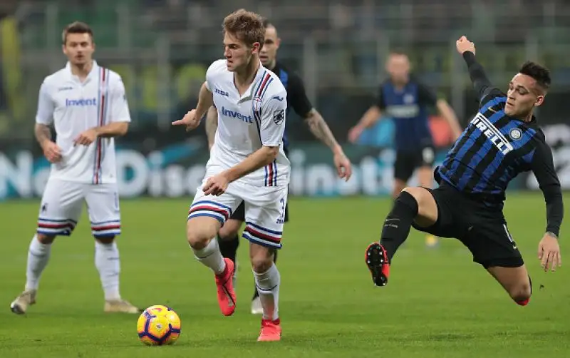 I nerazzurri superano la Sampdoria sotto gli occhi del bomber "ribelle".