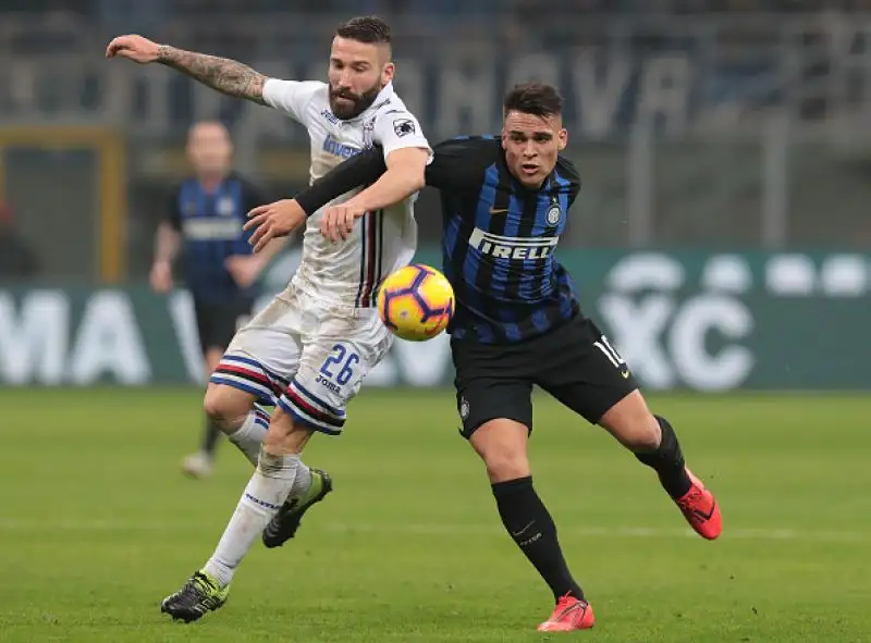 I nerazzurri superano la Sampdoria sotto gli occhi del bomber "ribelle".