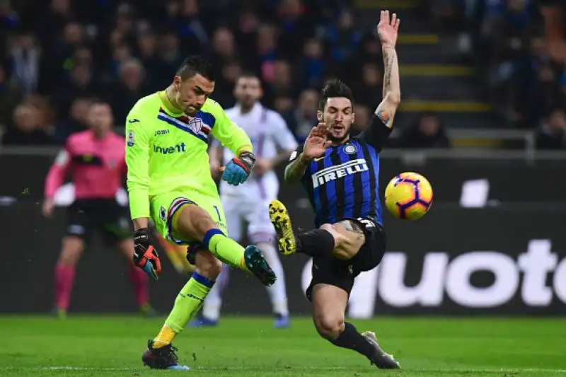 I nerazzurri superano la Sampdoria sotto gli occhi del bomber "ribelle".