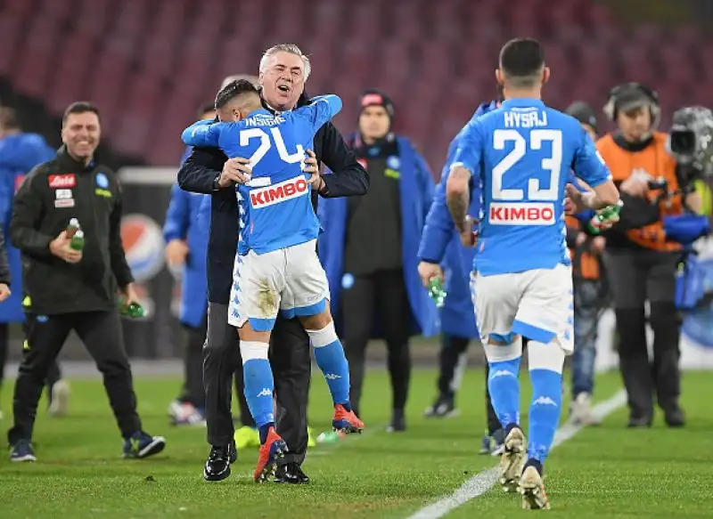 Importante vittoria per gli azzurri dopo i dispiaceri di Coppa Italia: il 24 torna al gol dopo 10 partite di astinenza, si ferma Quagliarella.