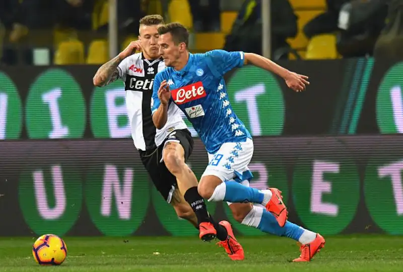 Per la squadra di Ancelotti a segno Zielinski, due volte Milik e Ounas.