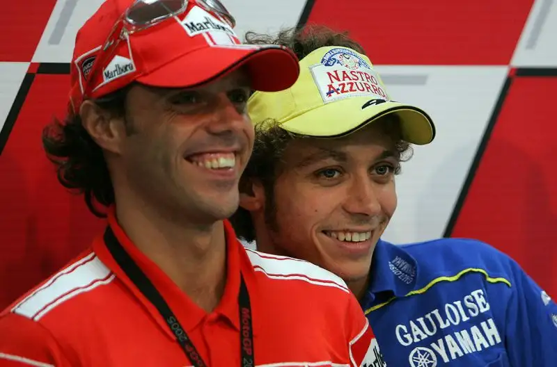 Capirossi e Valentino.