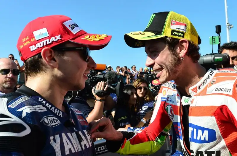 Jorge Lorenzo è stato uno dei suoi rivali più forti ma anche suo compagno di squadra.