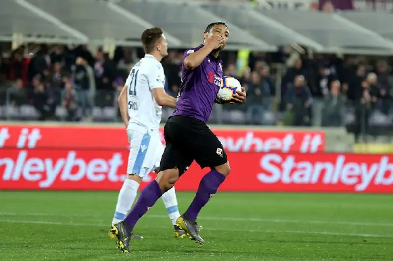 Un gol per tempo a Firenze con Immobile che ha aperto le marcature e il pareggio nella ripresa di Muriel.