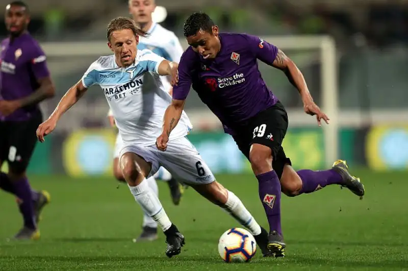 Un gol per tempo a Firenze con Immobile che ha aperto le marcature e il pareggio nella ripresa di Muriel.