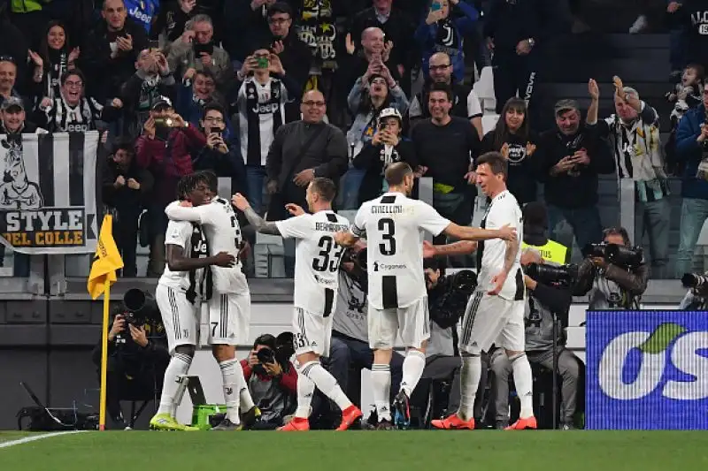 Un altro gol di Kean, fresco della prima rete in azzurro, basta agli uomini di allegri per piegare i toscani.
