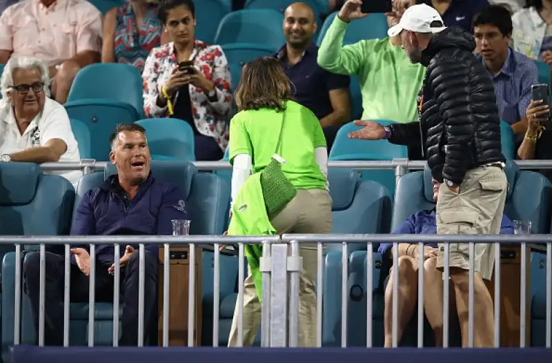 Durante la sfida tra Kyrgios e Lajovic si è visto di tutto.
