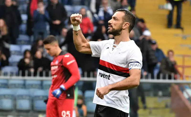 Ospiti in vantaggio con l'ex Zapata, pareggio di Quagliarella e gol vittoria di Gosens.