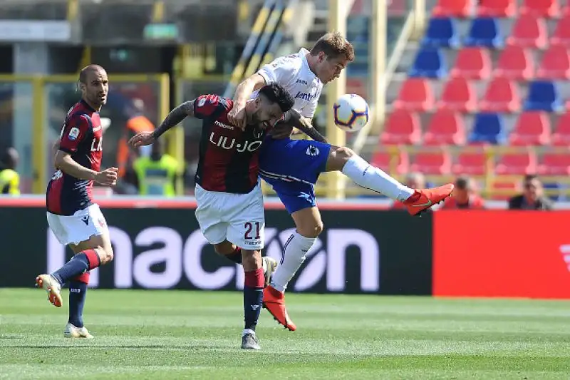 Il Bologna travolge la Samp e ora è a +5 sull'Empoli sconfitto in casa dalla Spal.