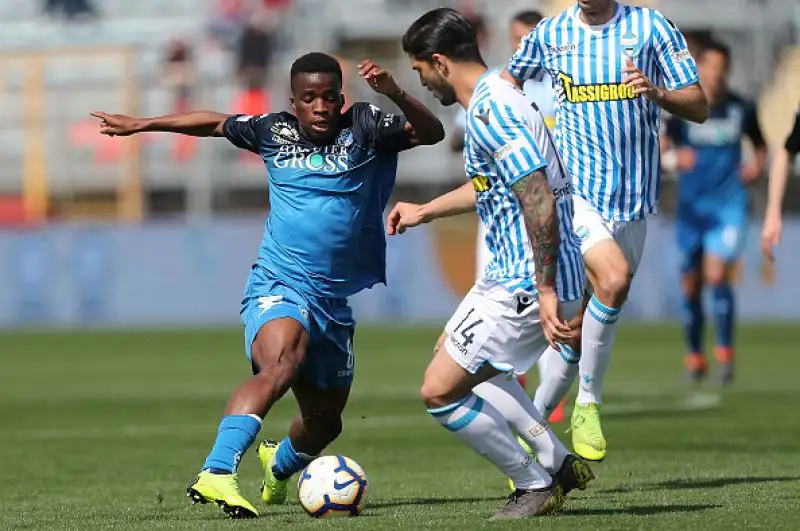 Empoli sconfitto in casa dalla Spal, ormai salva.